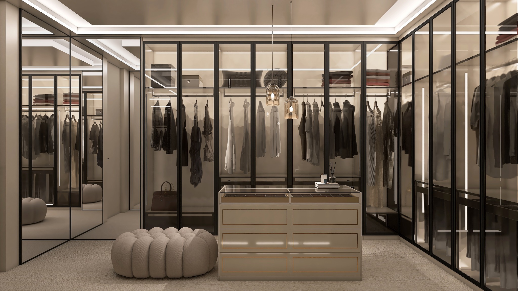 Dressing I — Proiect rezidențial București