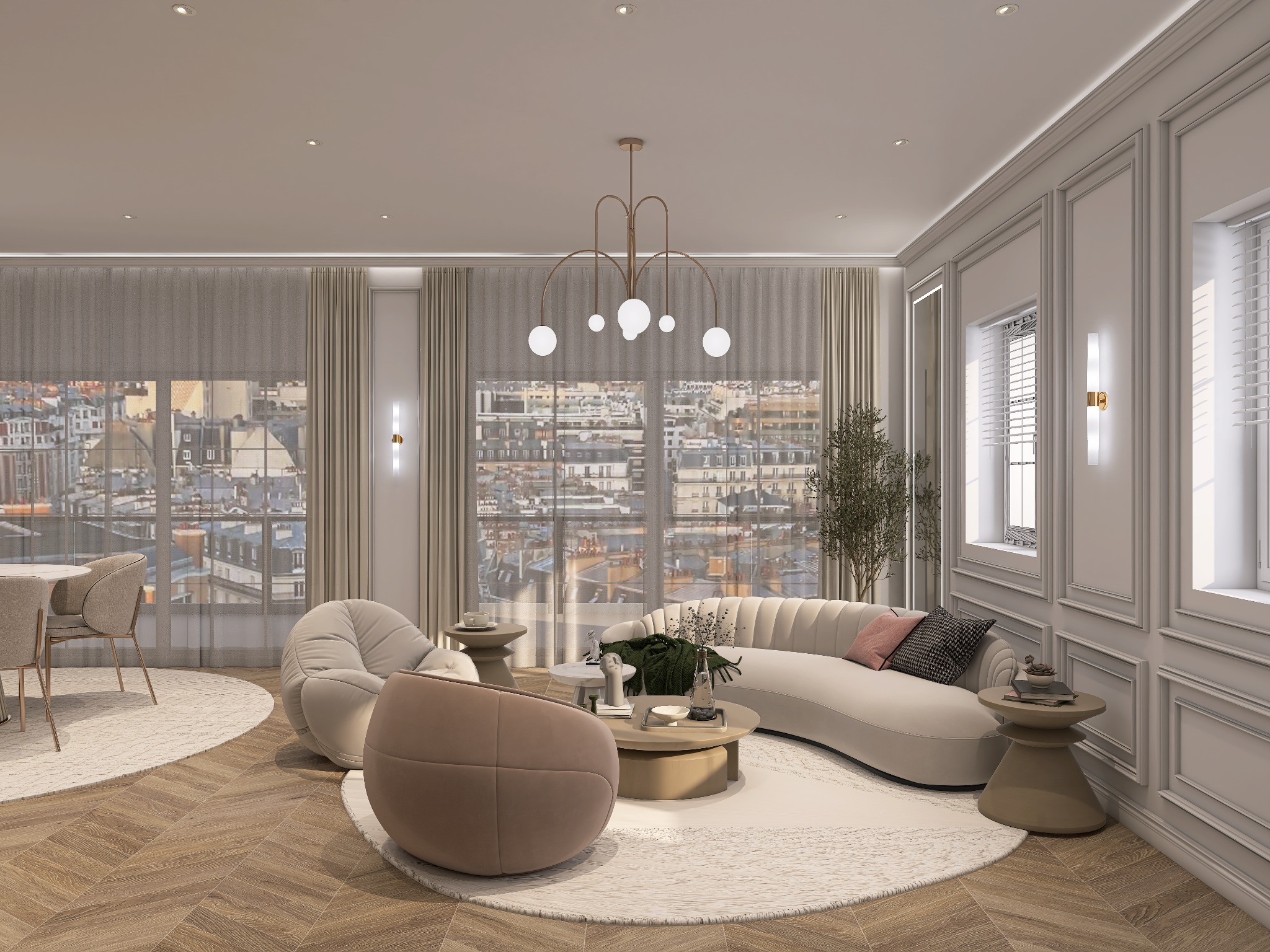 Living II — Apartament Paris